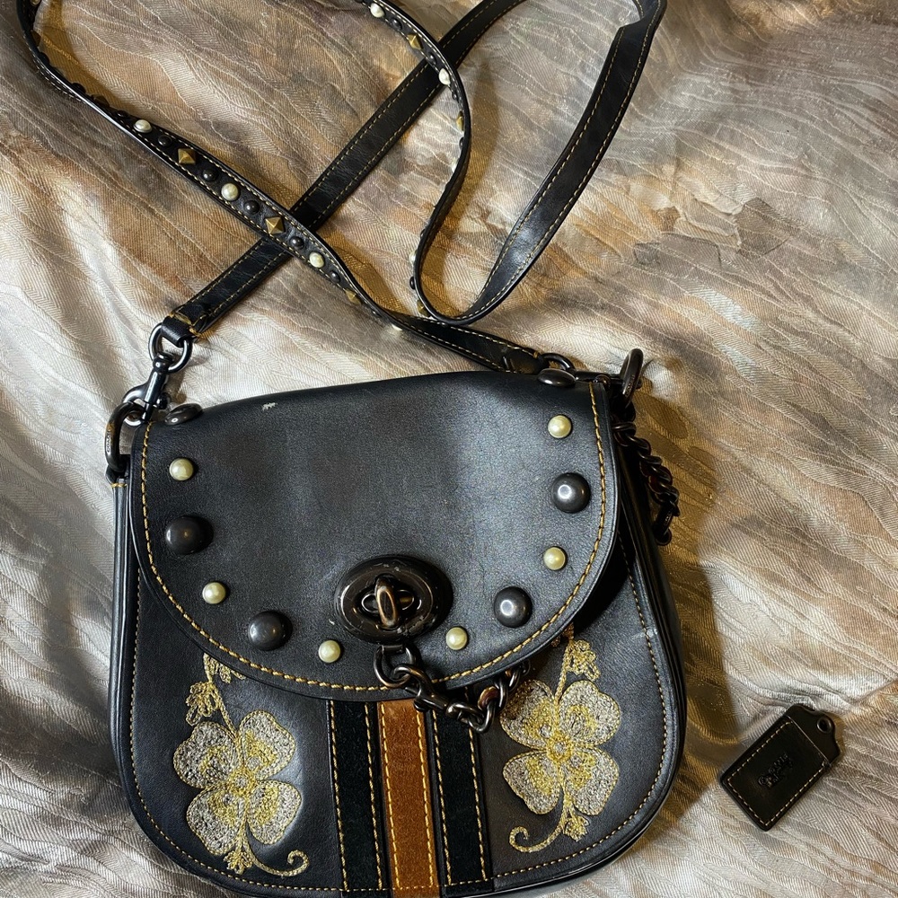 Coach 1941 heritage saddle crossbody bag